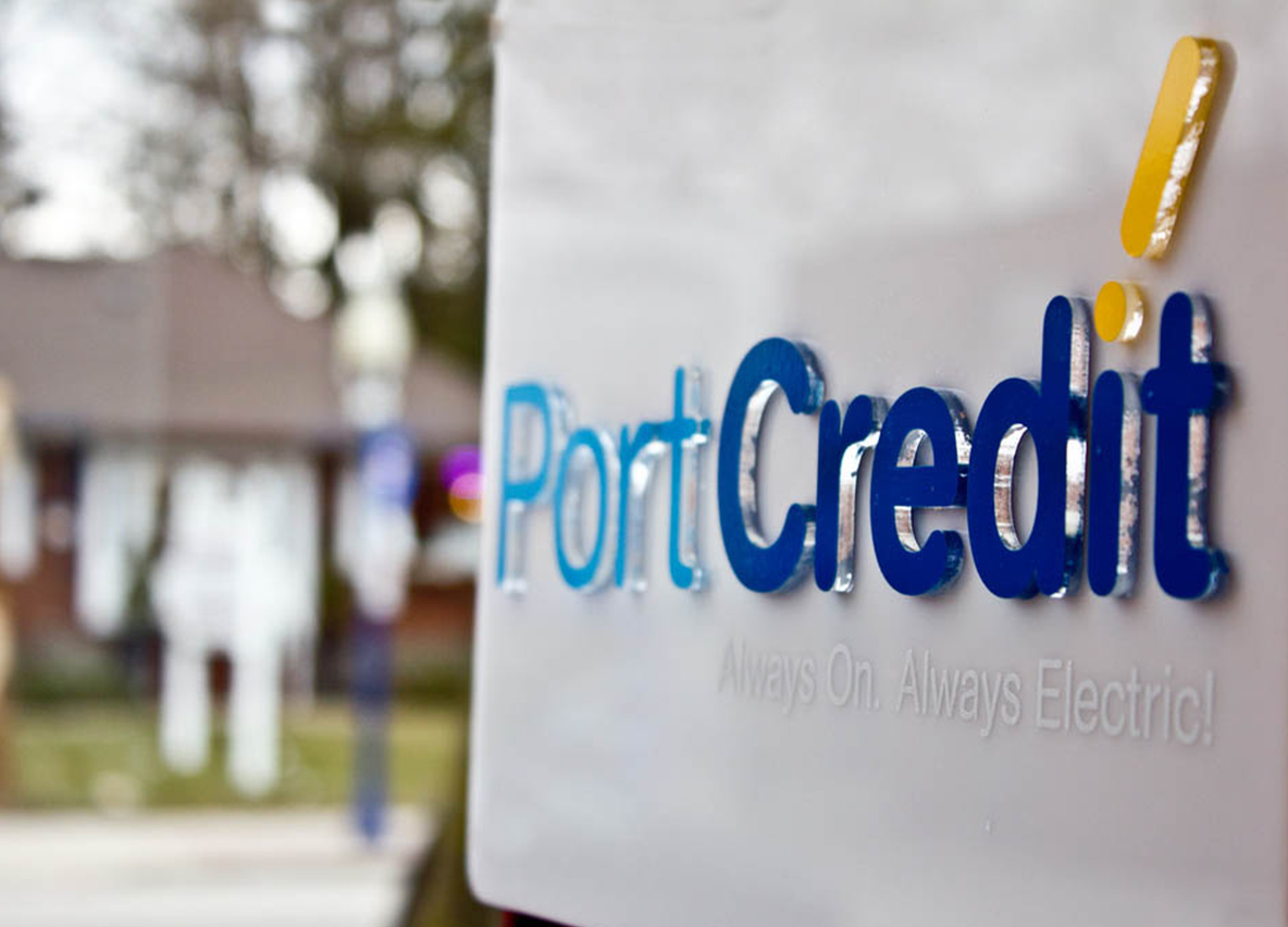 Custom Outdoor Sign - Port Credit